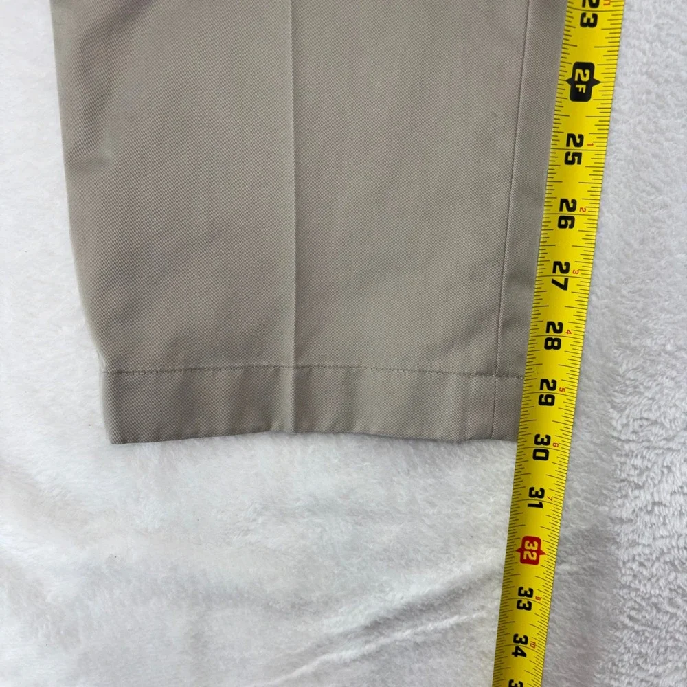 Brooks Brothers Clark Fit Lightweight Advantage Chino Khaki Pants Mens 35x30